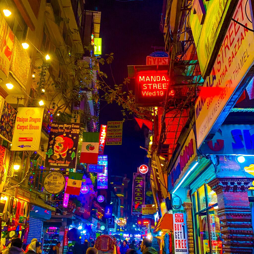 THAMEL-MARKET-KATHMANDU-NEPAL